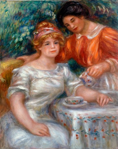 Portret van Miss Amélie Diéterle door Pierre Auguste Renoir